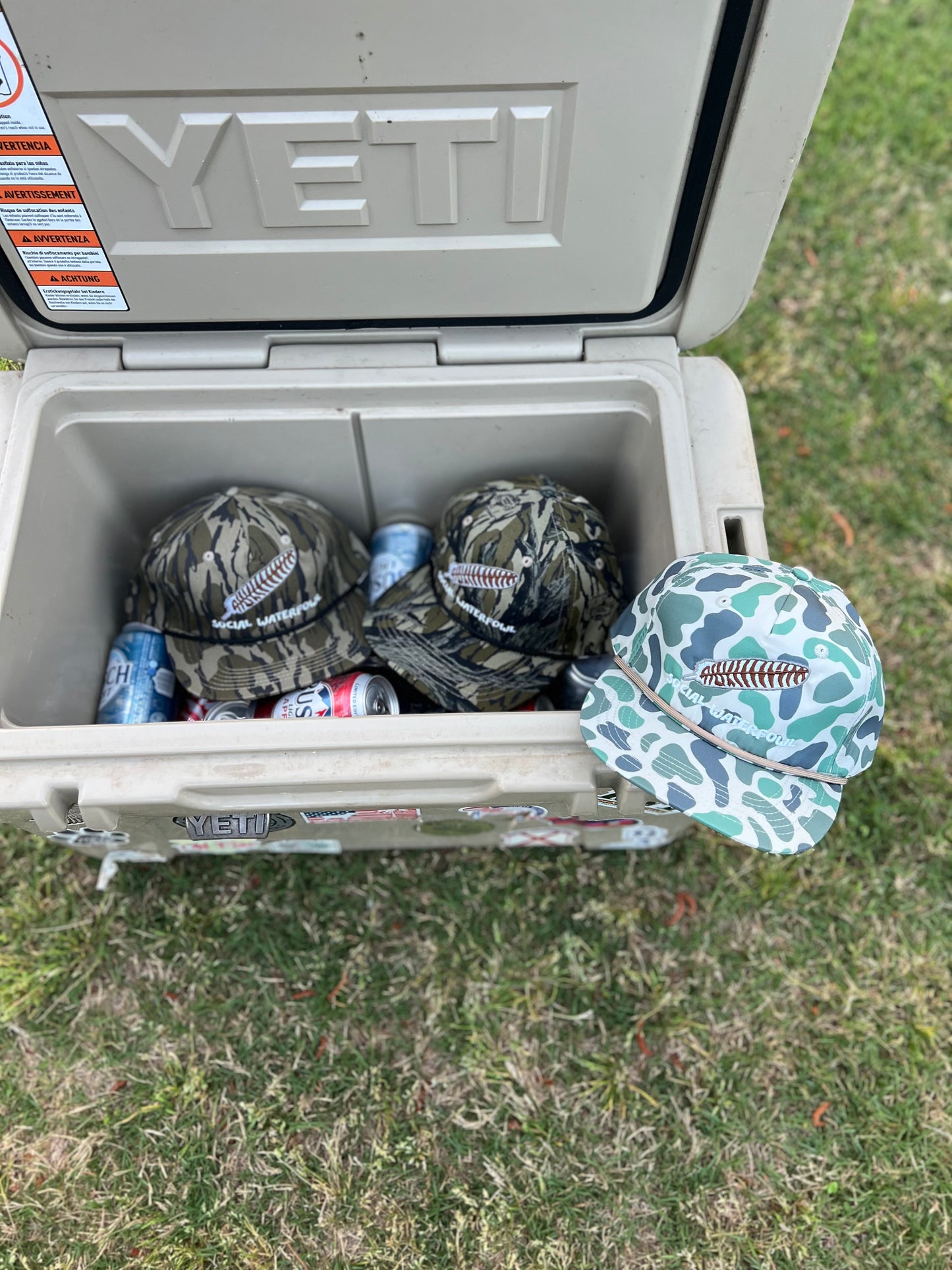 turkey feather rope hat bottomland